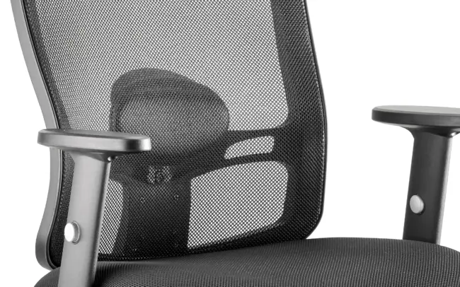 Portland Medium Mesh Back Task Operator Office Chair with Arms - Image 8