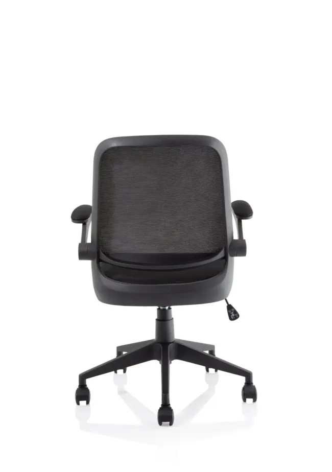 Crew Task Operator Mesh Chair With Folding Arms - Image 5