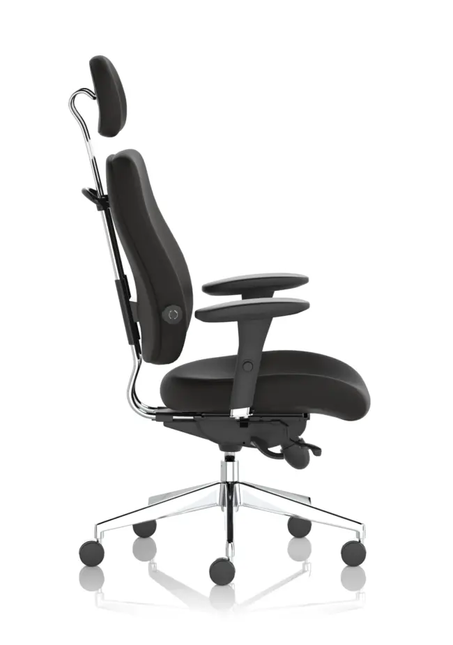 Chiro Plus Ultimate High Back Ergonomic Posture Chair with Arms and Headrest - Image 16