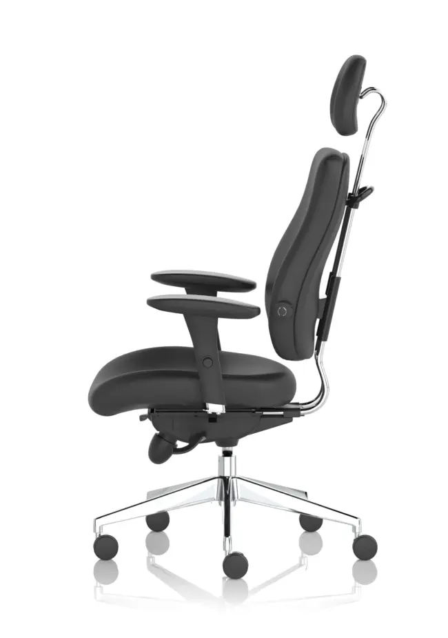 Chiro Plus Ultimate High Back Ergonomic Posture Chair with Arms and Headrest - Image 4