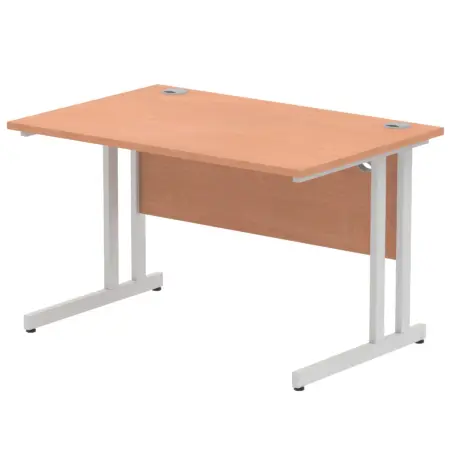 Impulse 1200mm Straight Desk Cantilever Leg
