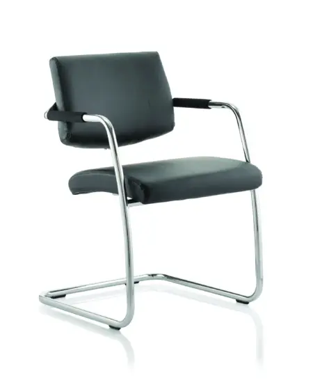 Havanna Medium Back Cantilever Visitor Chair with Arms
