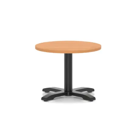 Italia Round Coffee Table With Cross Base