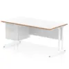 White/Natural Wood