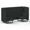 Rivet - Charcoal Panels And Sofa